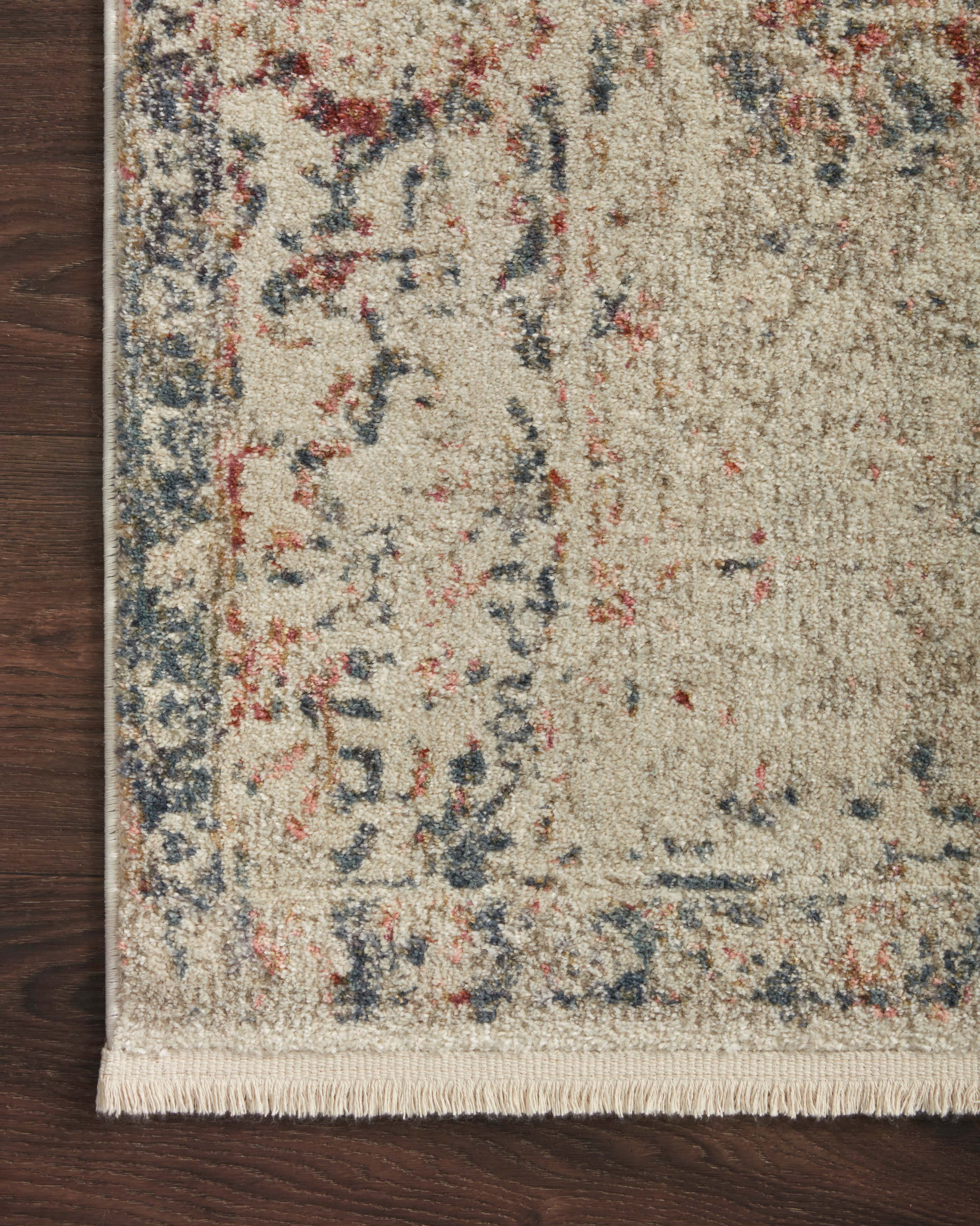 Magnolia Home By Joanna Gaines x Loloi Janey Ivory / Multi Rug RUGS - synthetic Loloi
