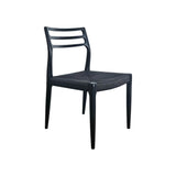 Javi Dining Chair - set of 2 FURNITURE - dining chairs LH IMPORTS Black