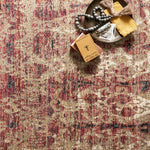 Loloi Javari Drizzle / Berry Rug RUGS - synthetic Loloi