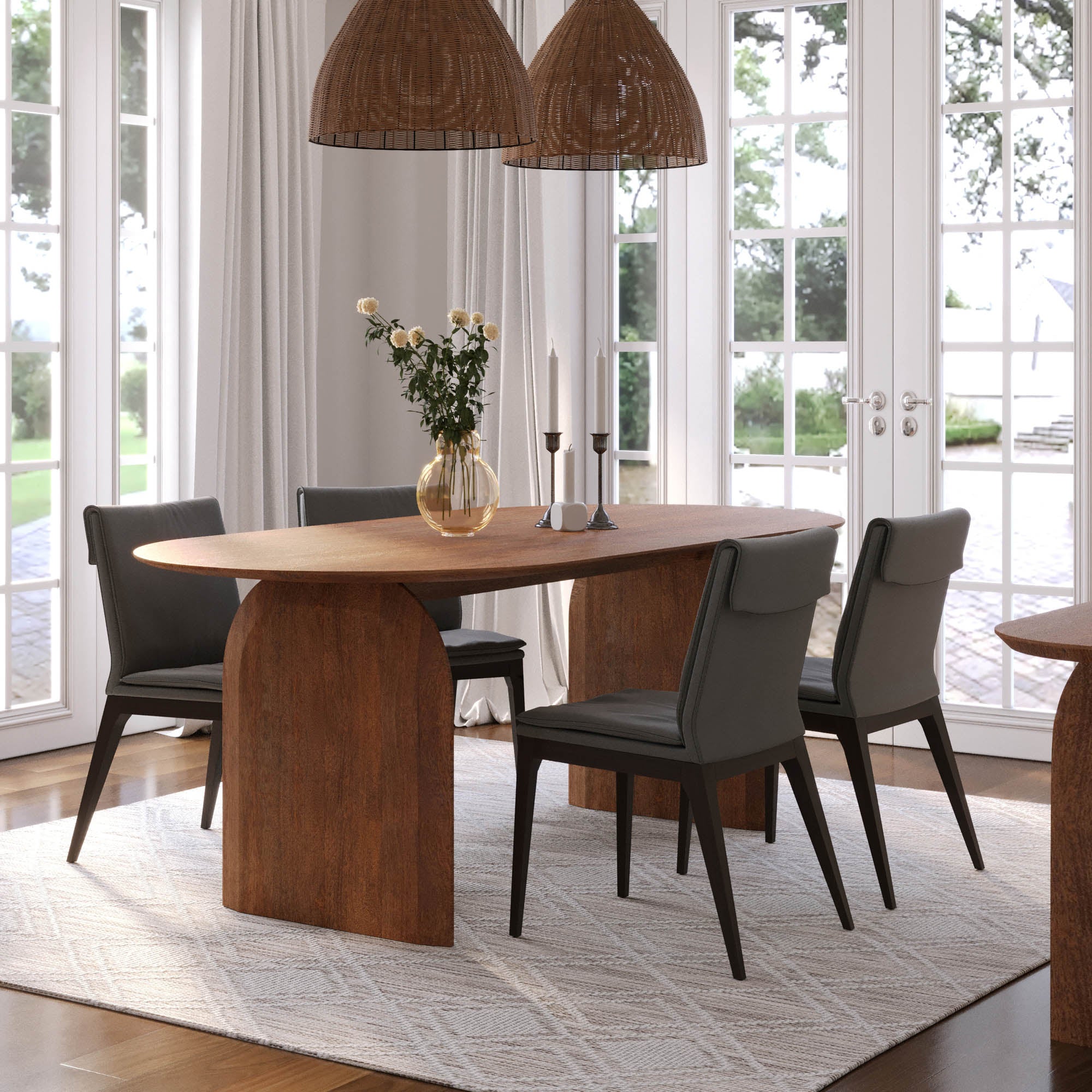 Dario Dining Table FURNITURE - dining tables LH IMPORTS