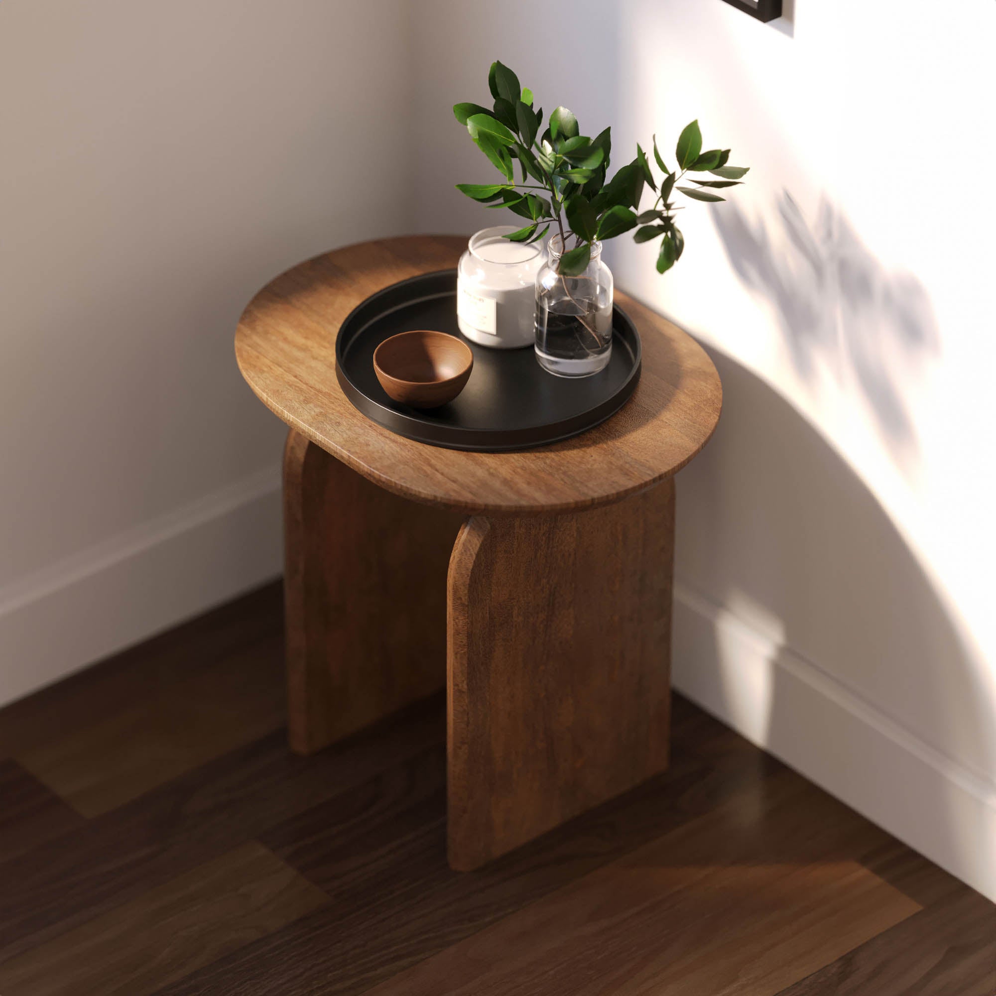 Domini Side Table FURNITURE - side tables LH IMPORTS
