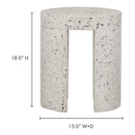 Lewis Outdoor Stool FURNITURE - outdoor stool Moe's Furniture