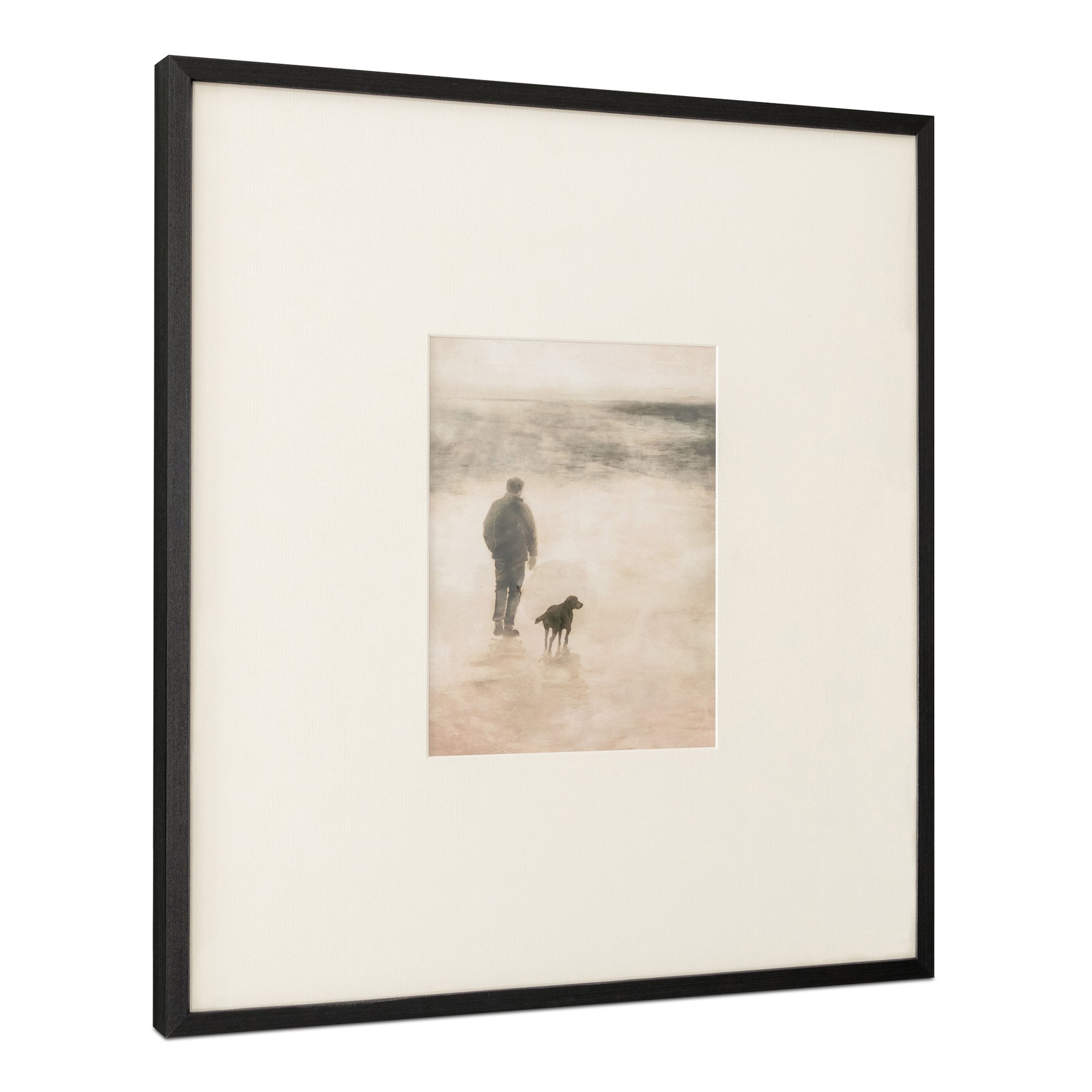 "Faithful Friend I" Framed Art Print ARTWORK - painting Moe's Furniture