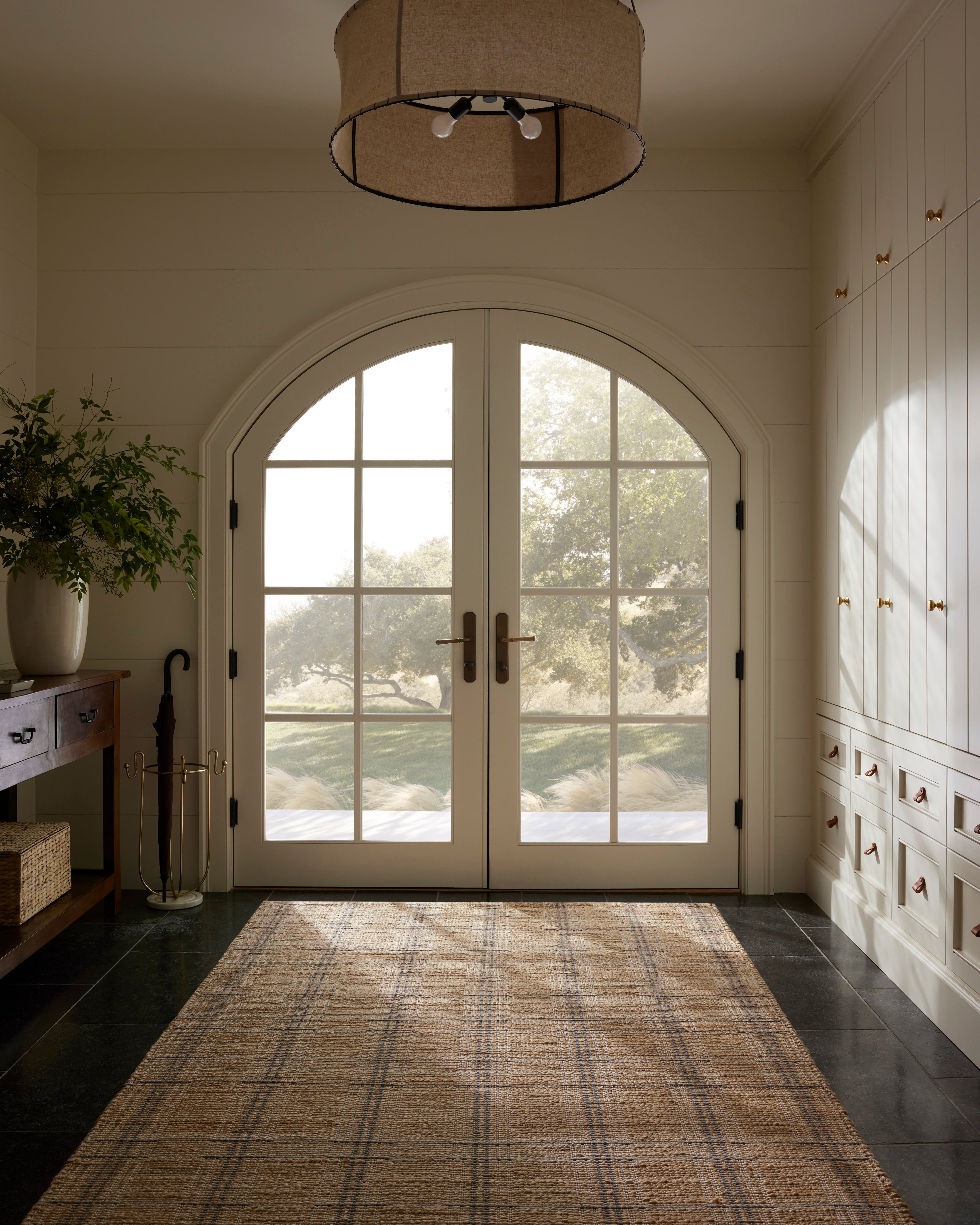 Chris Loves Julia x Loloi Judy Natural / Stone Rug 0-RUGS - jute Loloi