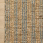 Chris Loves Julia x Loloi Judy Natural / Sky Rug 0-RUGS - jute Loloi