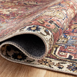 Loloi Jules Merlot / Multi Rug RUGS - patterned Loloi