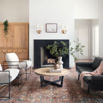 Chris Loves Julia x Loloi Jules Merlot / Multi Rug RUGS - synthetic Loloi