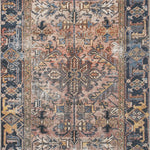 Chris Loves Julia x Loloi Jules Terracotta / Multi Rug 0-patterned Loloi