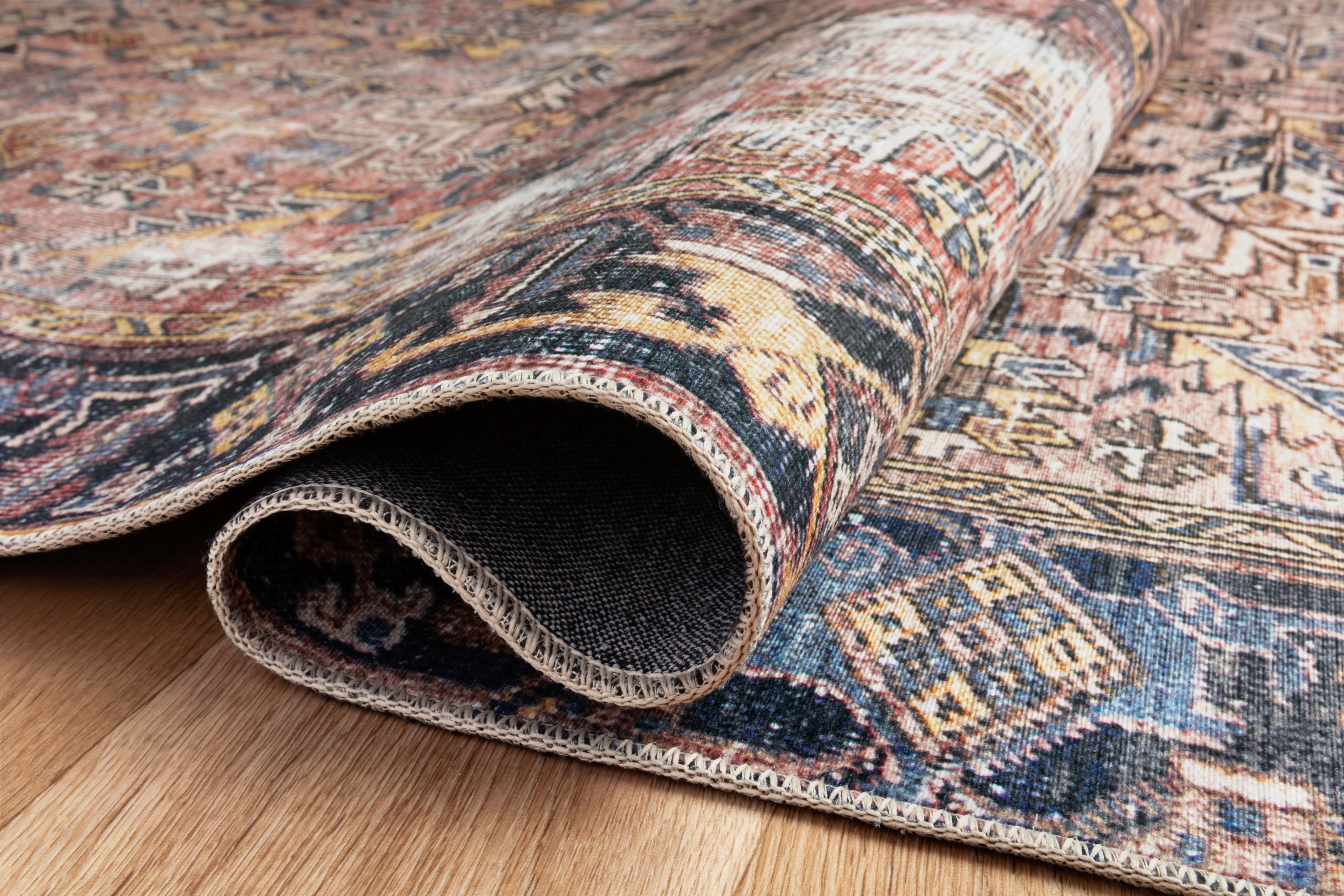Chris Loves Julia x Loloi Jules Terracotta / Multi Rug 0-patterned Loloi