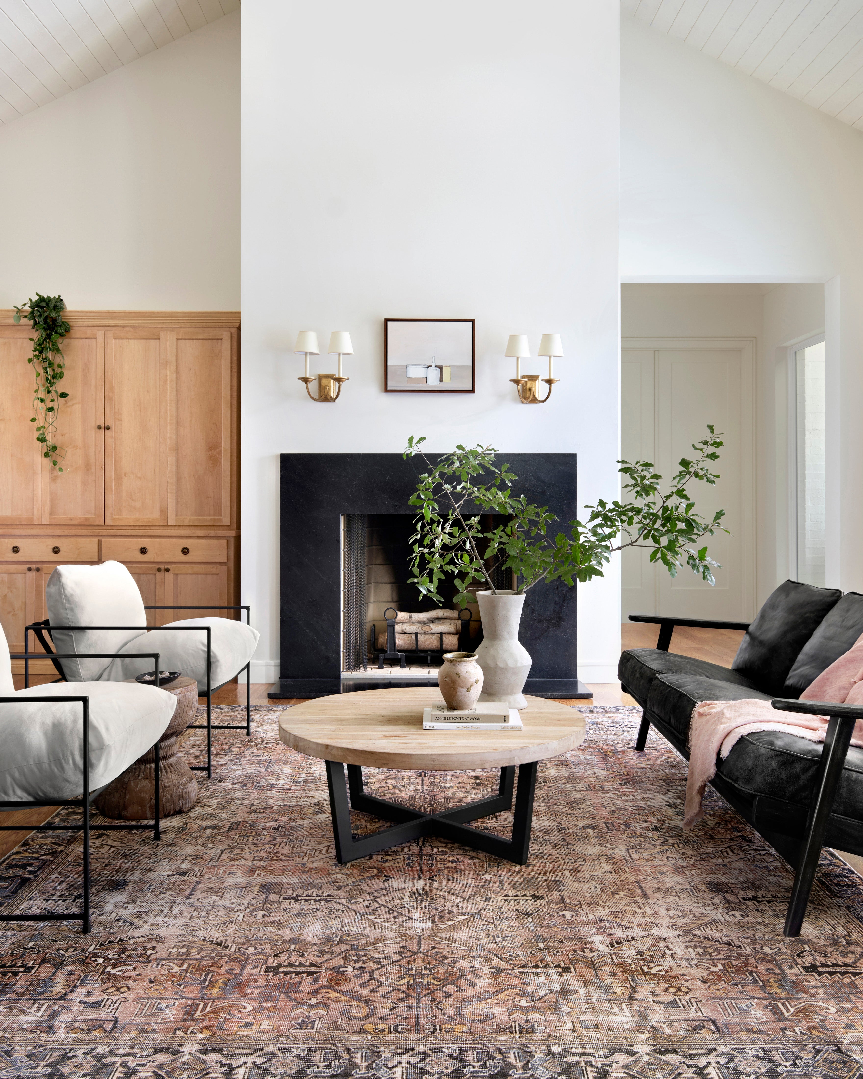 Chris Loves Julia x Loloi Jules Terracotta / Multi Rug 0-patterned Loloi