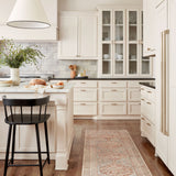 Chris Loves Julia x Loloi Jules Tangerine / Mist Rug RUGS - patterned Loloi