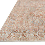Chris Loves Julia x Loloi Jules Tangerine / Mist Rug RUGS - patterned Loloi