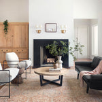 Chris Loves Julia x Loloi Jules Tangerine / Mist Rug RUGS - patterned Loloi