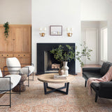 Chris Loves Julia x Loloi Jules Tangerine / Mist Rug RUGS - patterned Loloi