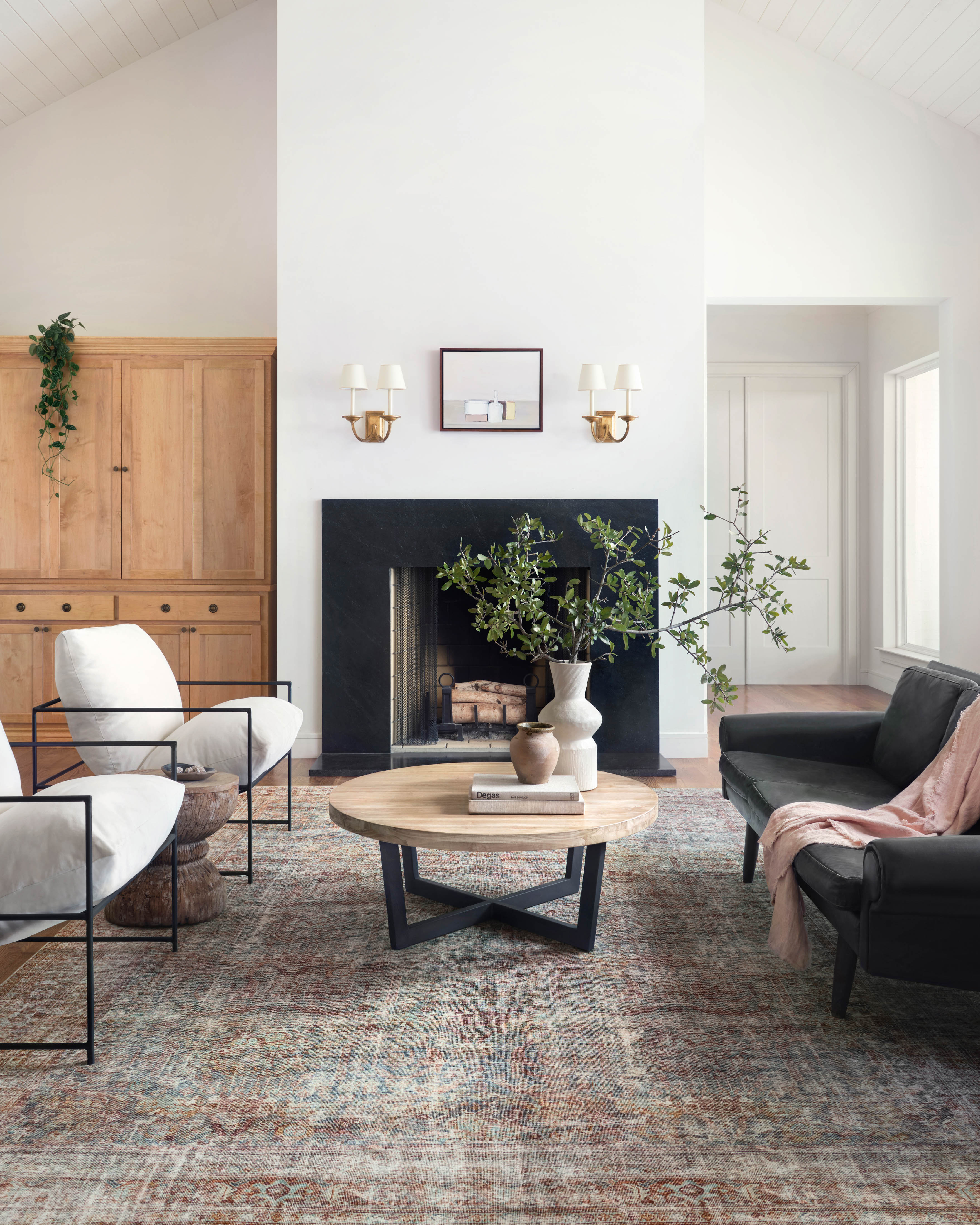 Chris Loves Julia x Loloi Jules Lagoon / Brick Rug 0-patterned Loloi