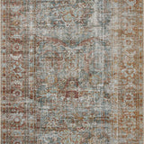 Chris Loves Julia x Loloi Jules Lagoon / Brick Rug 0-patterned Loloi