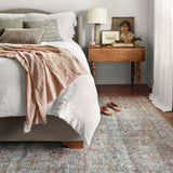 Chris Loves Julia x Loloi Jules Lagoon / Brick Rug 0-patterned Loloi