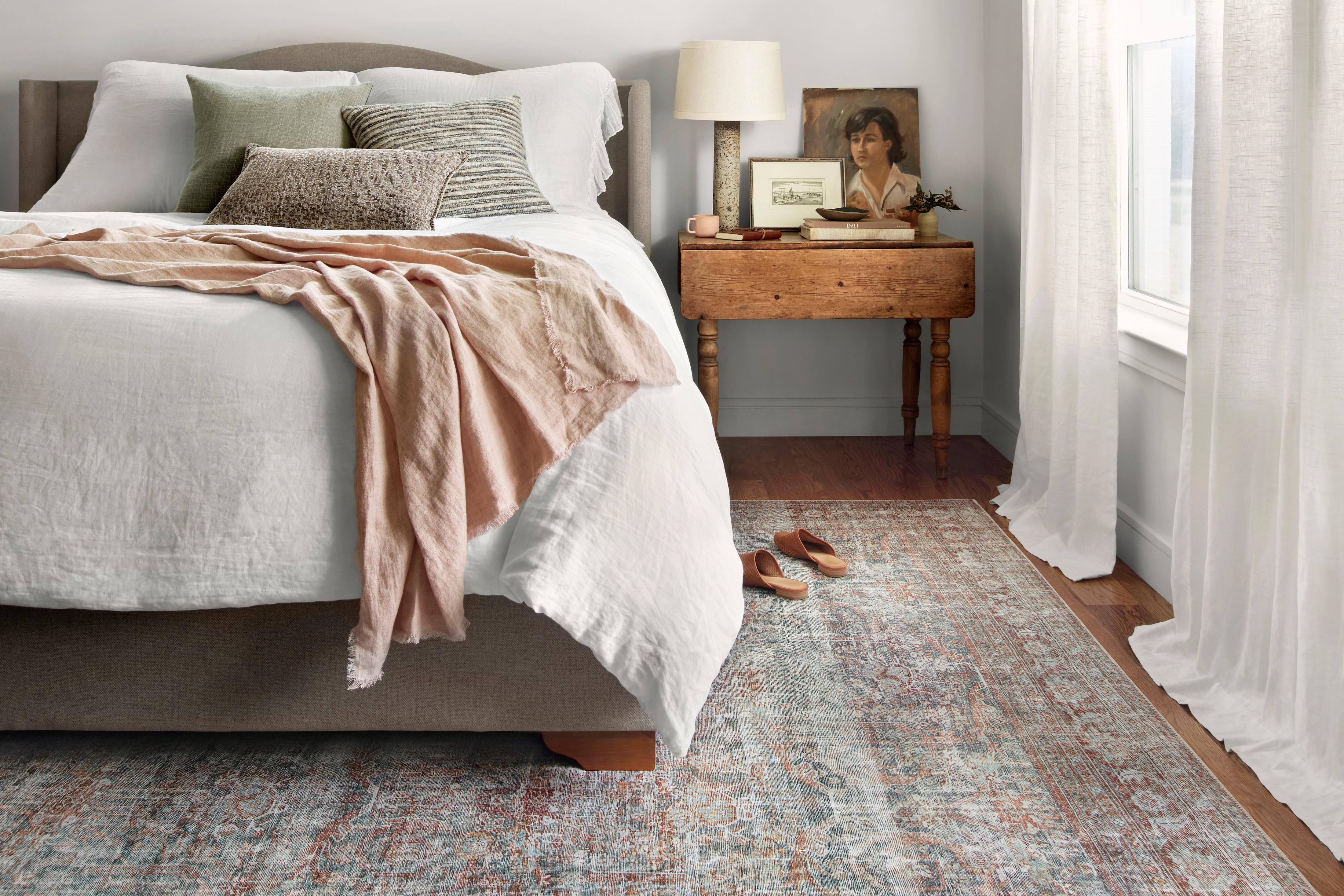 Chris Loves Julia x Loloi Jules Lagoon / Brick Rug 0-patterned Loloi