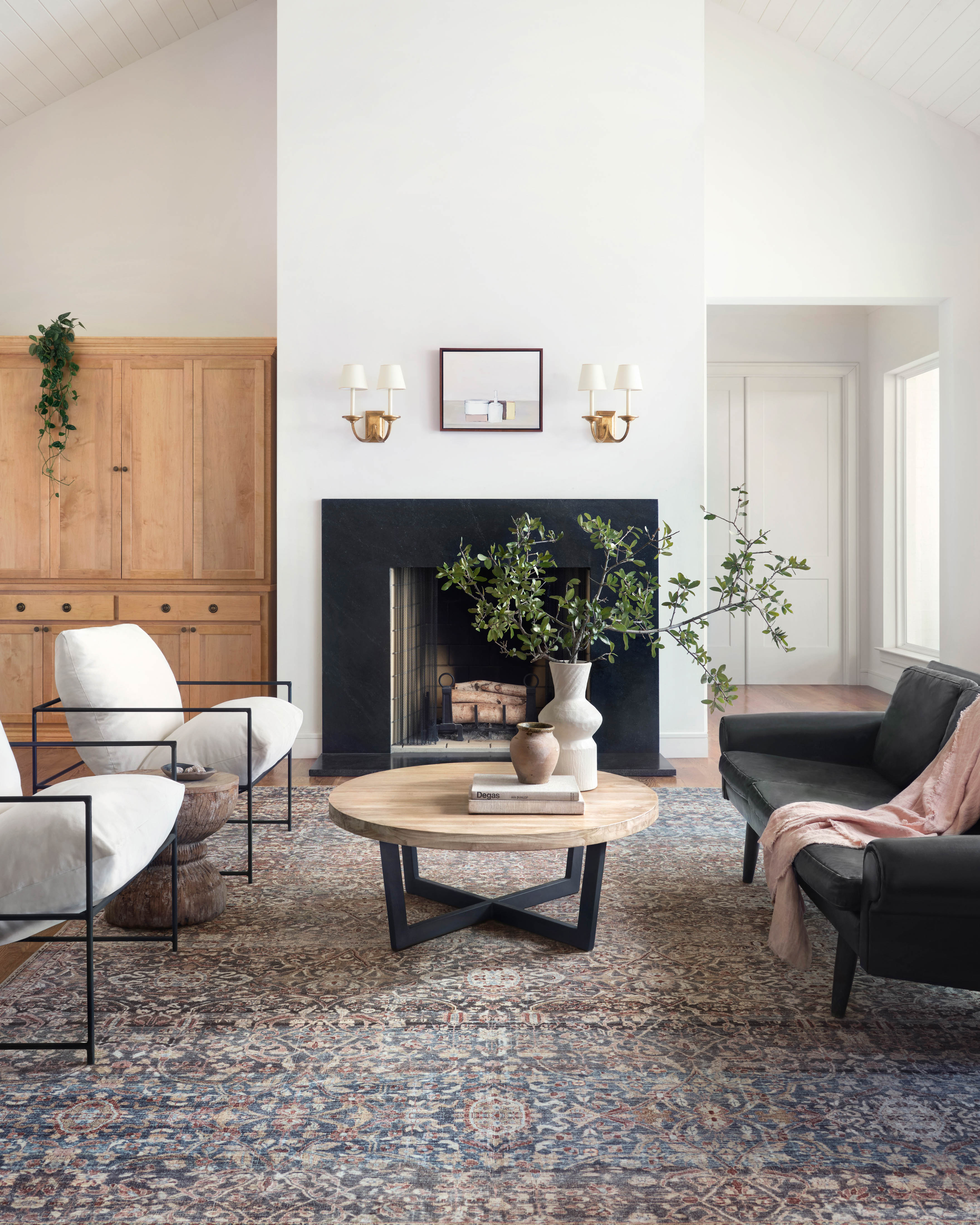 Chris Loves Julia x Loloi Jules Denim / Spice Rug 0-patterned Loloi