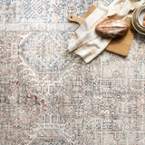 Chris Loves Julia x Loloi Jules Natural / Ocean Rug 0-patterned Loloi