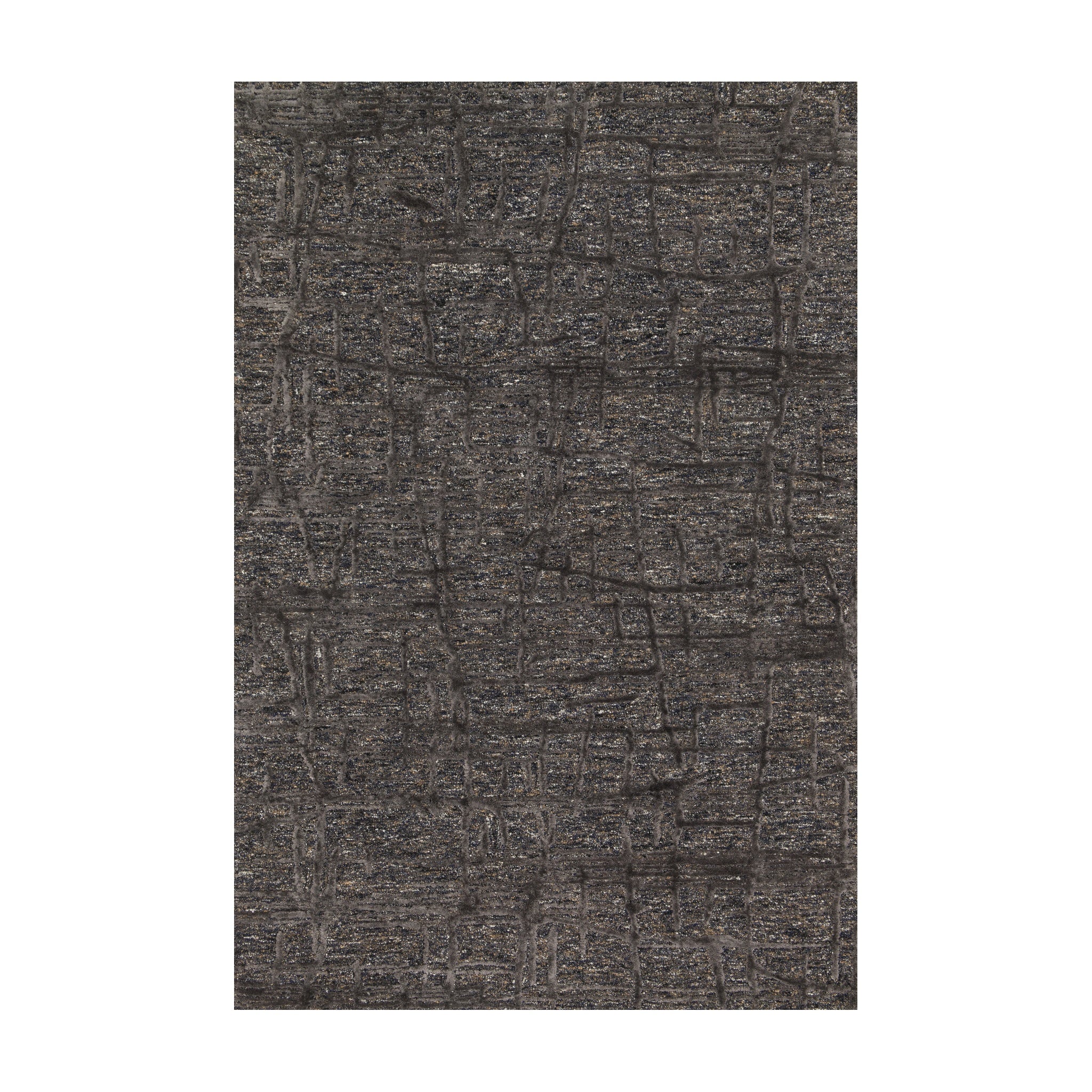 Loloi Juneau Charcoal Rug RUGS - wool Loloi 18" x 18"