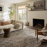 Joanna Gaines x Loloi Junie Blue / Natural Rug RUGS - synthetic Loloi