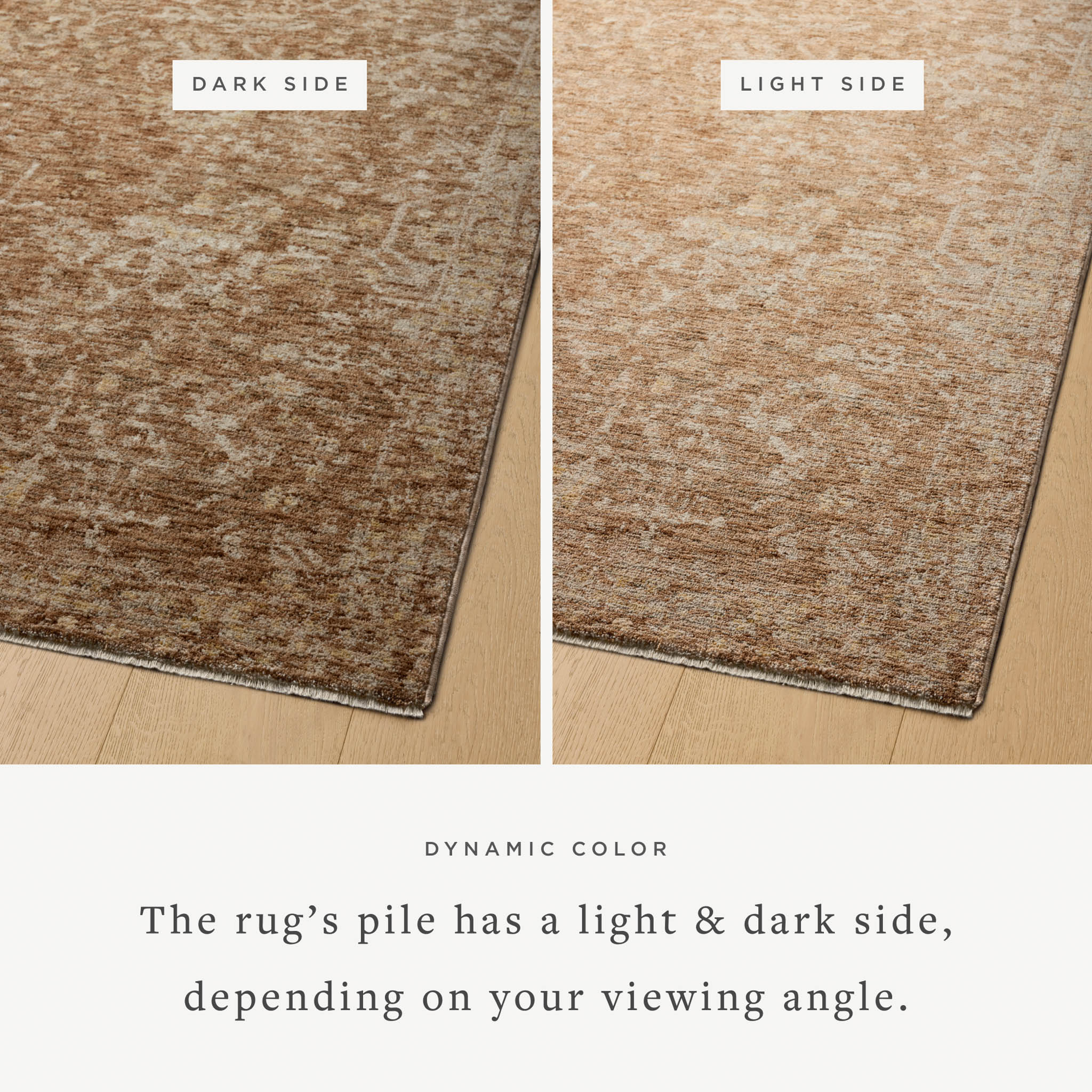 Joanna Gaines x Loloi Junie Clay / Natural Rug RUGS - synthetic Loloi