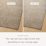 Joanna Gaines x Loloi Junie Oatmeal / Smoke Rug RUGS - synthetic Loloi