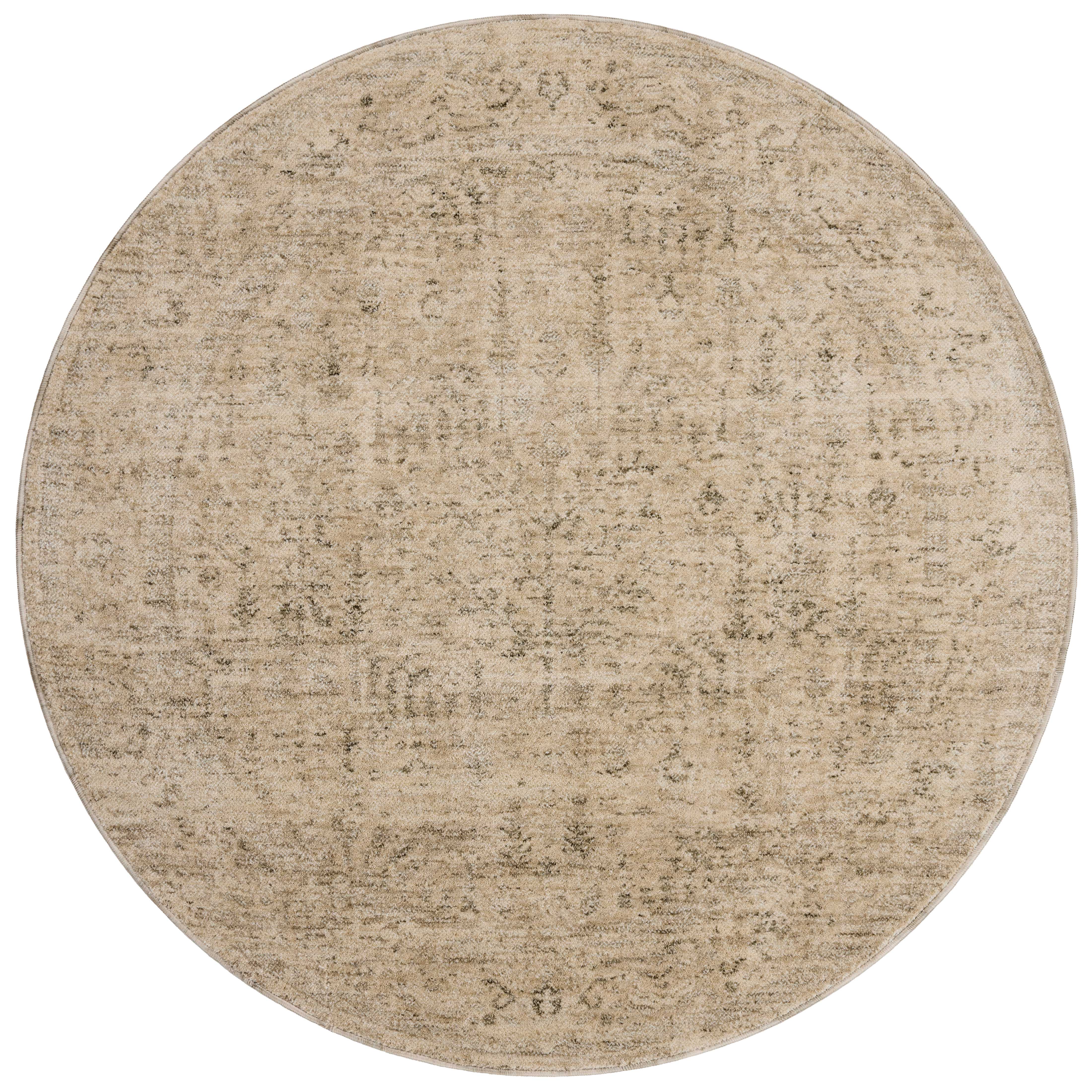 Joanna Gaines x Loloi Junie Oatmeal / Smoke Rug RUGS - synthetic Loloi