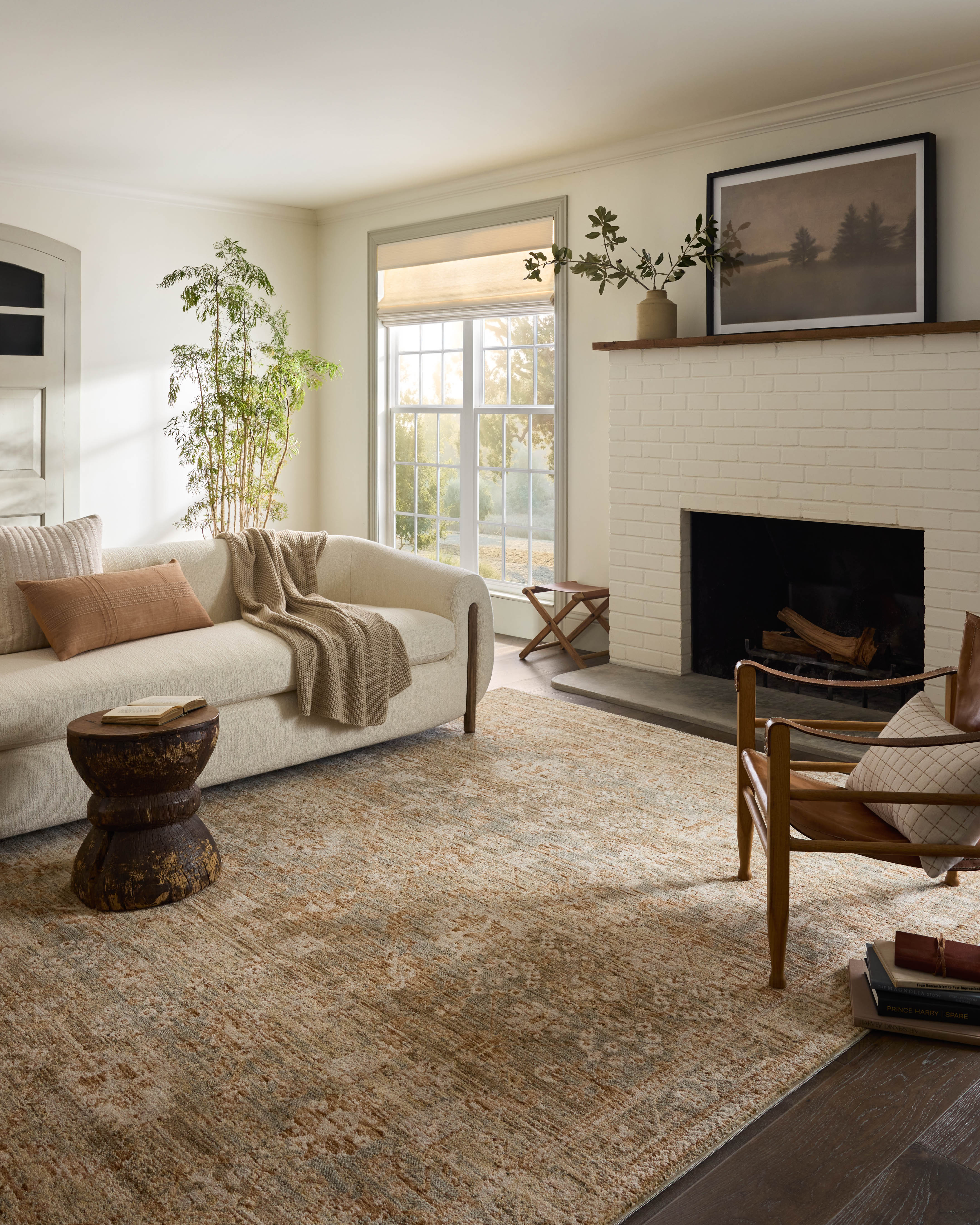 Magnolia Home by Joanna Gaines x Loloi Junie Spice / Multi Rug RUGS - vintage inspired Loloi