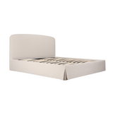 FLOOR MODEL - Jones Bed - Cream - Queen FURNITURE - floor model Moe's Furniture