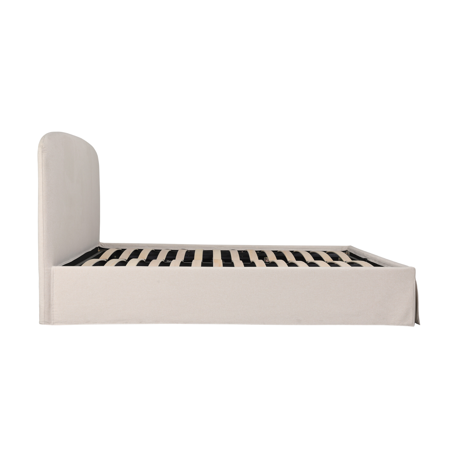 FLOOR MODEL - Jones Bed - Cream - Queen FURNITURE - floor model Moe's Furniture