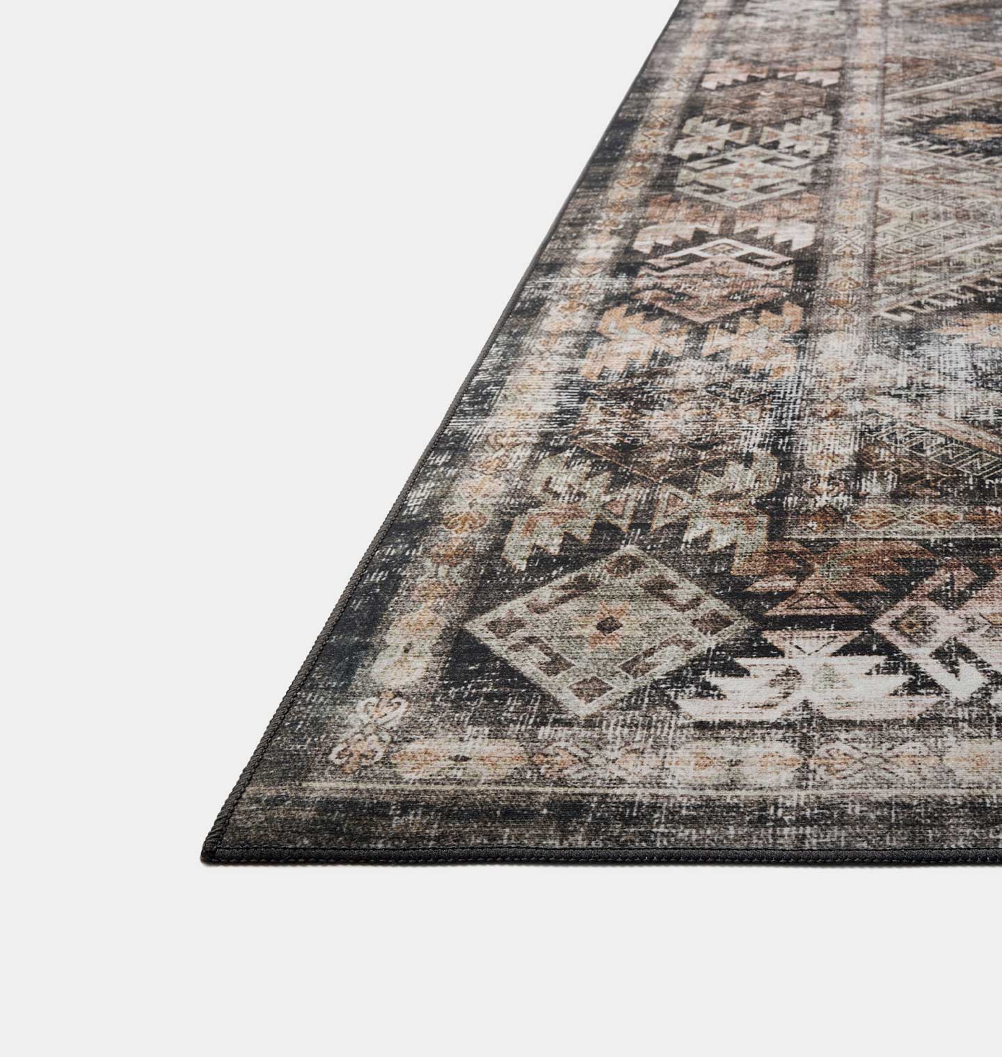 IN STORE - Loloi Josie Ink / Earth Washable Rug IN STORE - Rugs Loloi