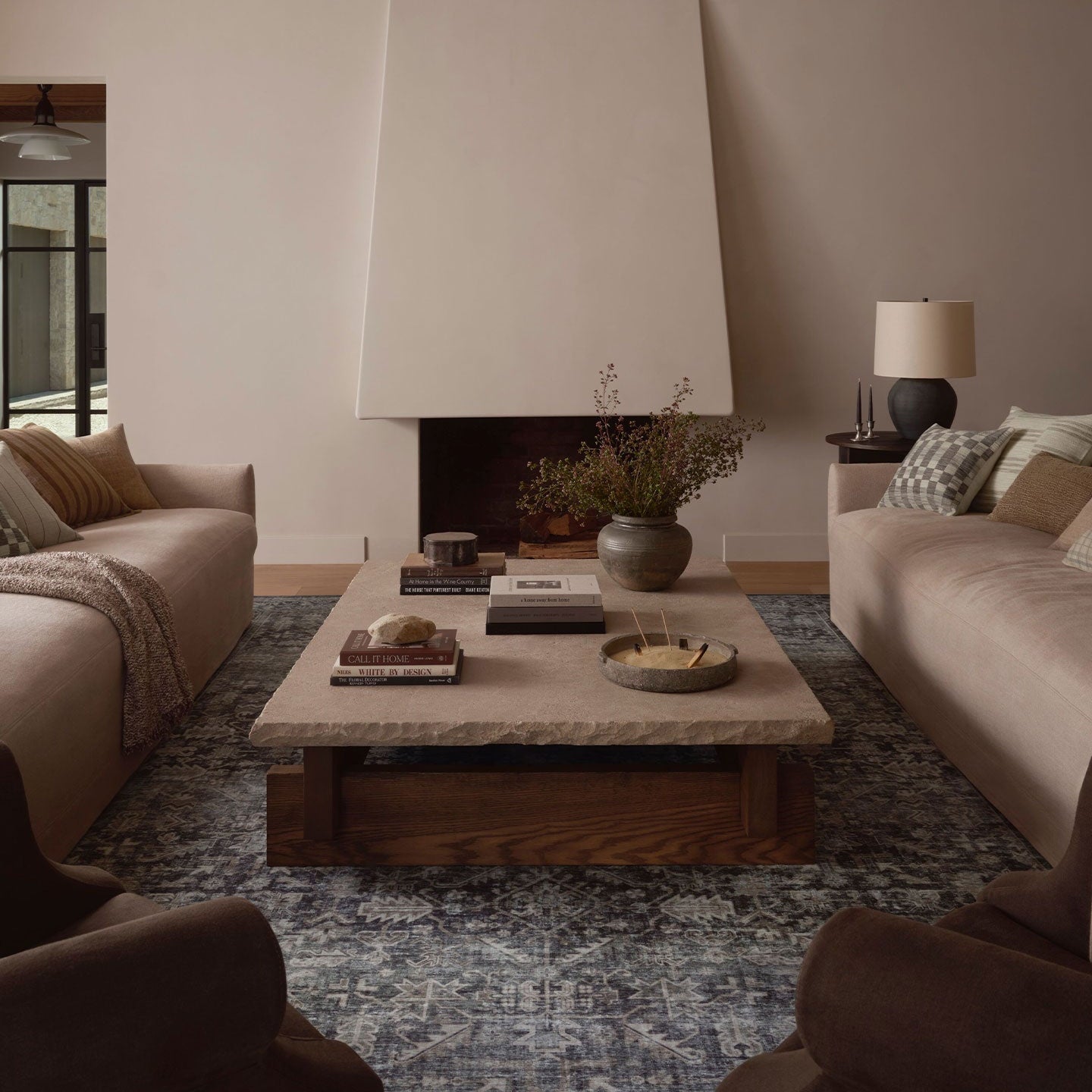 IN STORE - Loloi Josie Ocean / Natural Washable Rug IN STORE - Rugs Loloi