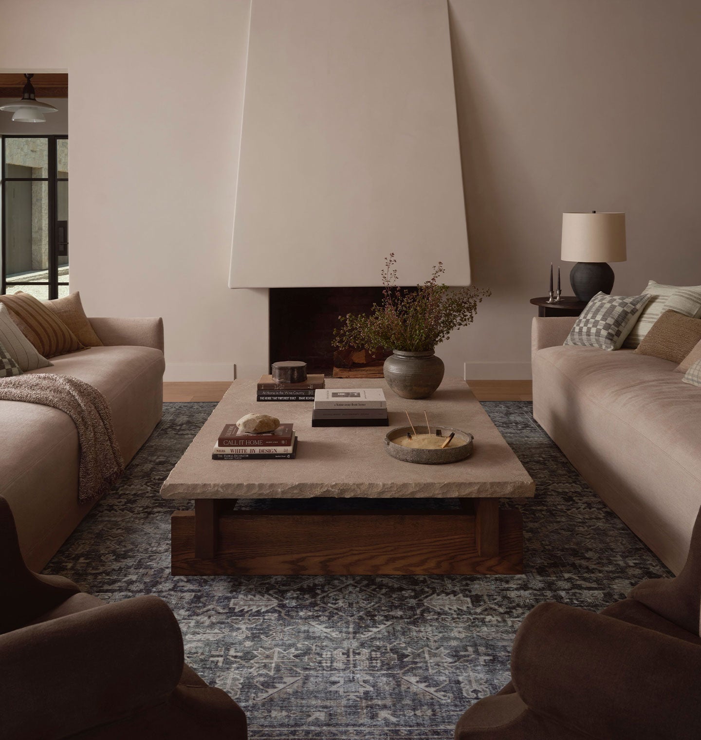 IN STORE - Loloi Josie Ocean / Natural Washable Rug IN STORE - Rugs Loloi