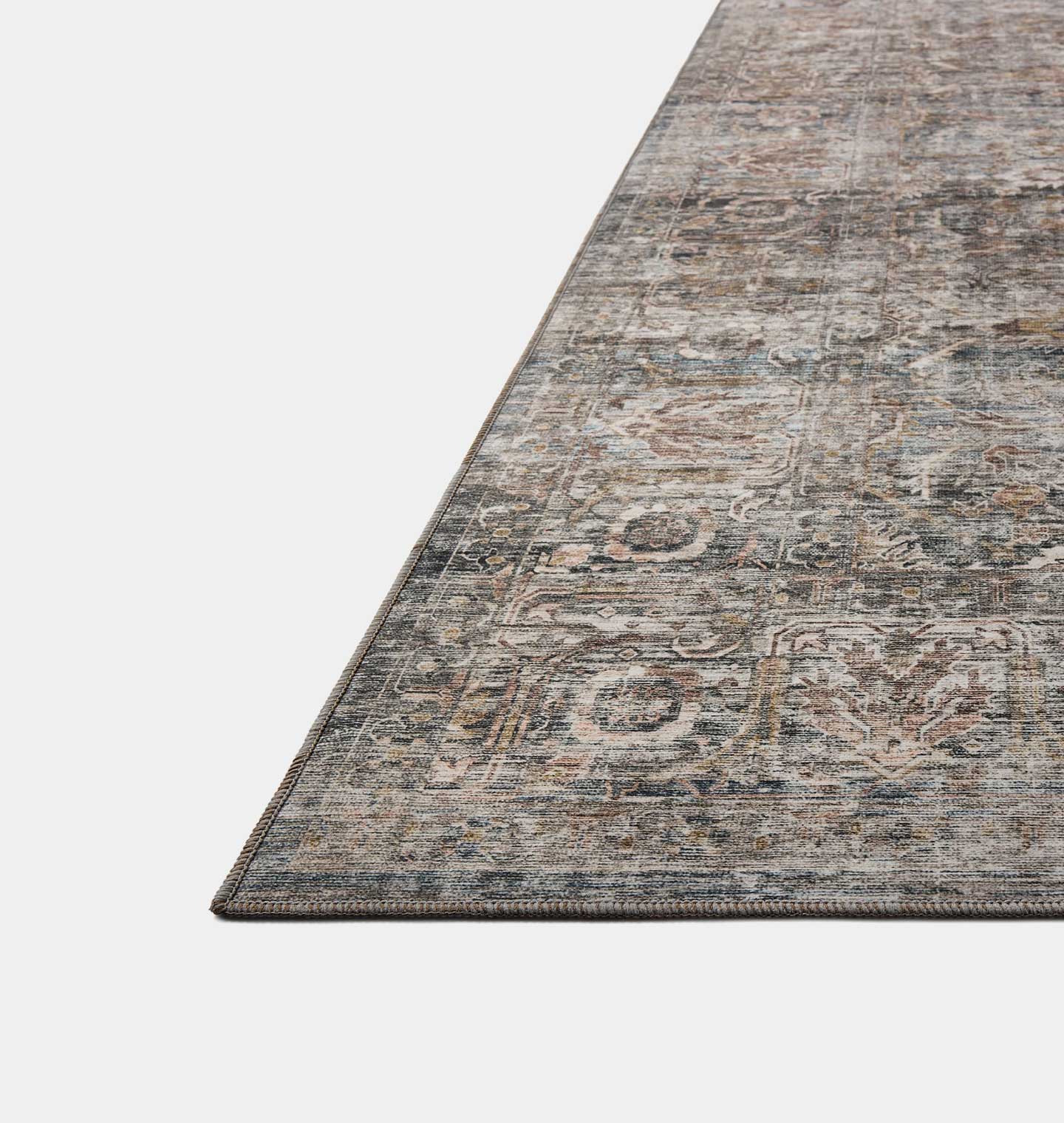 FLOOR MODEL - Amber Lewis x Loloi Josie Dove / Gold - 7'6" x 9'6" RUGS - floor model Loloi