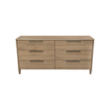 Kamea 6 Drawer Dresser FURNITURE - dressers & chests LH IMPORTS