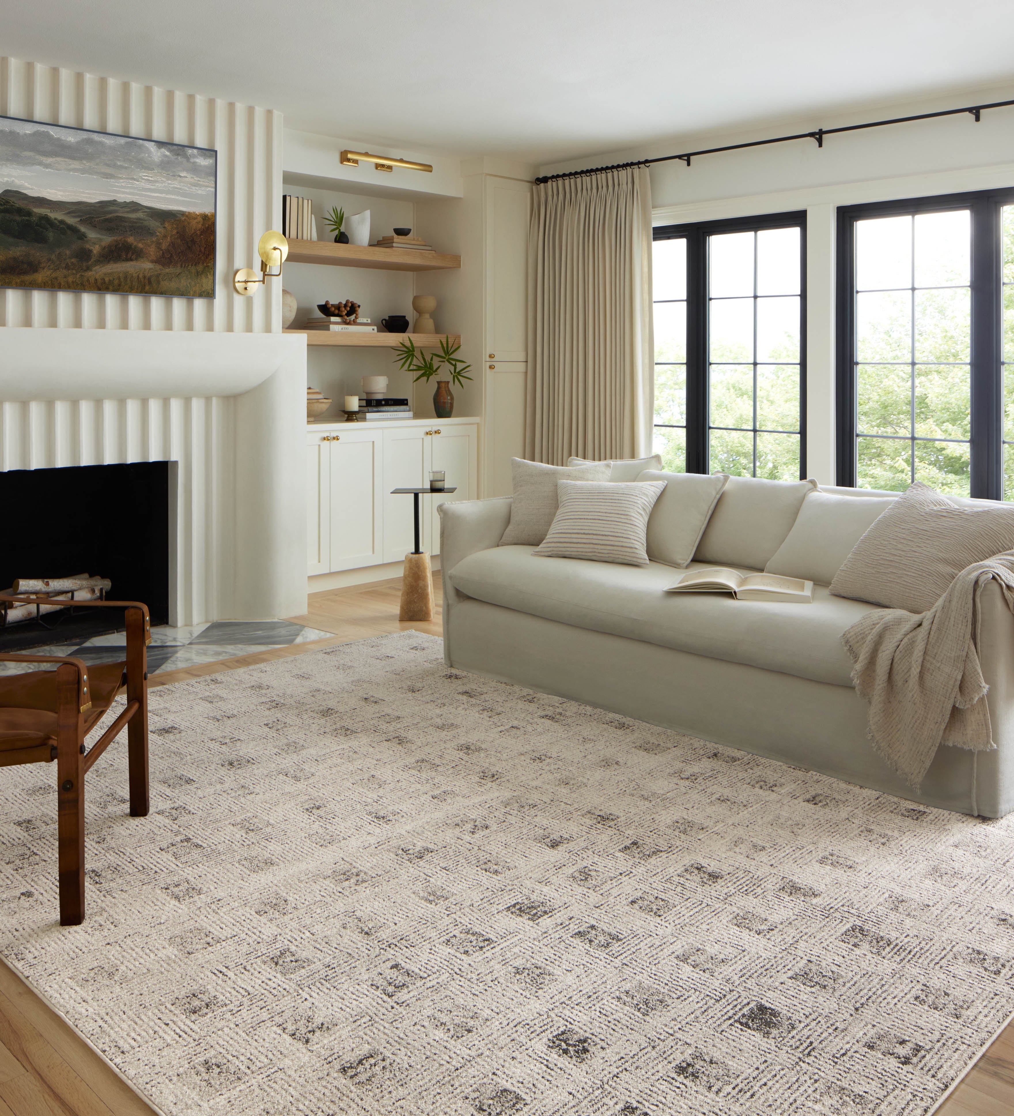 Loloi Kamala Grey / Graphite Rug