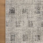 Loloi Kamala Grey / Graphite Rug 0-RUGS-patterned Loloi