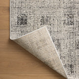 Loloi Kamala Grey / Graphite Rug 0-RUGS-patterned Loloi