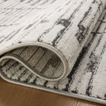 Loloi Kamala Charcoal / Dove Rug 0-RUGS-patterned Loloi