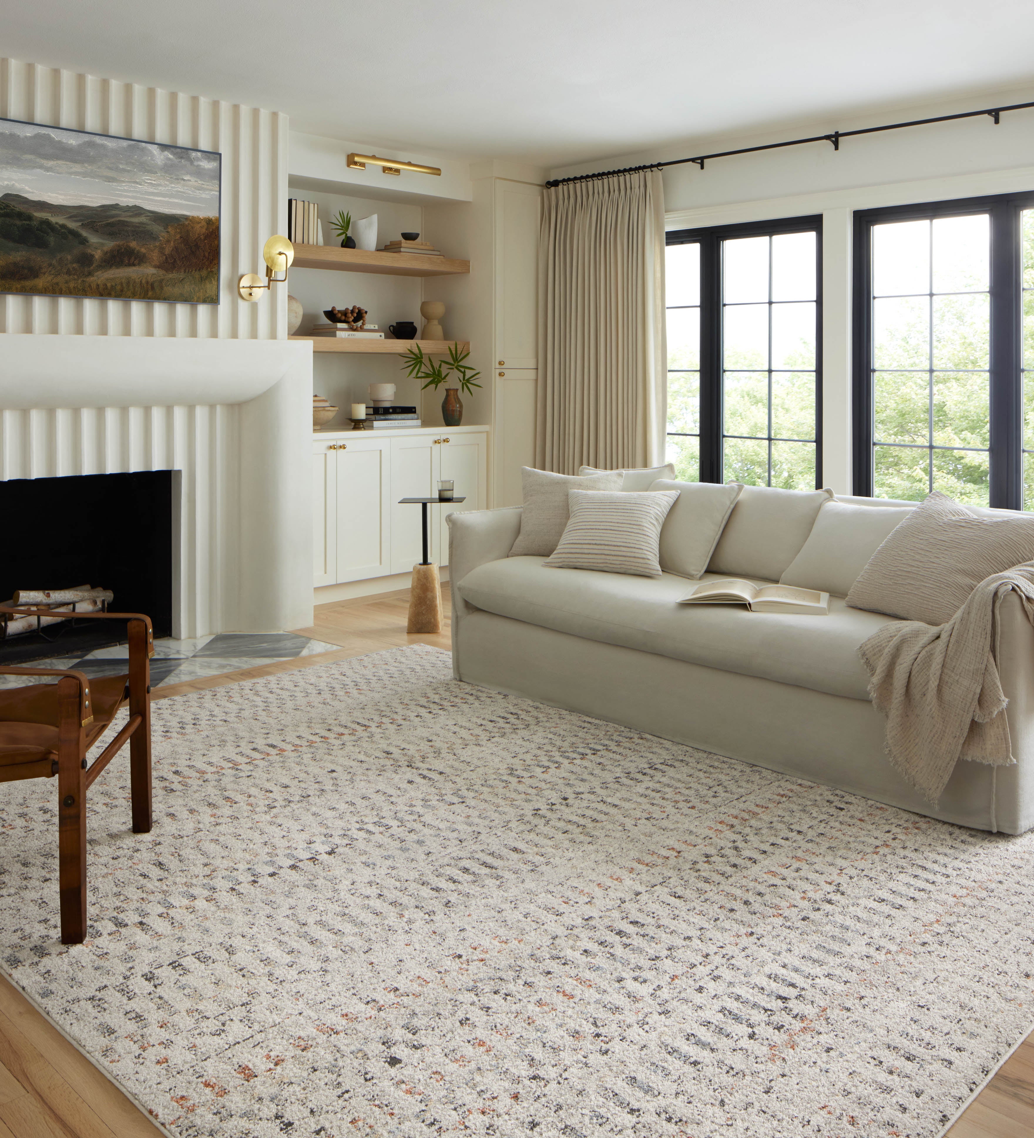 Loloi Kamala Grey / Multi Rug