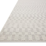 Loloi Kamala Ivory / Grey Rug 0-RUGS-patterned Loloi
