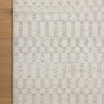 Loloi Kamala Ivory / Grey Rug 0-RUGS-patterned Loloi