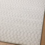 Loloi Kamala Ivory / Grey Rug 0-RUGS-patterned Loloi