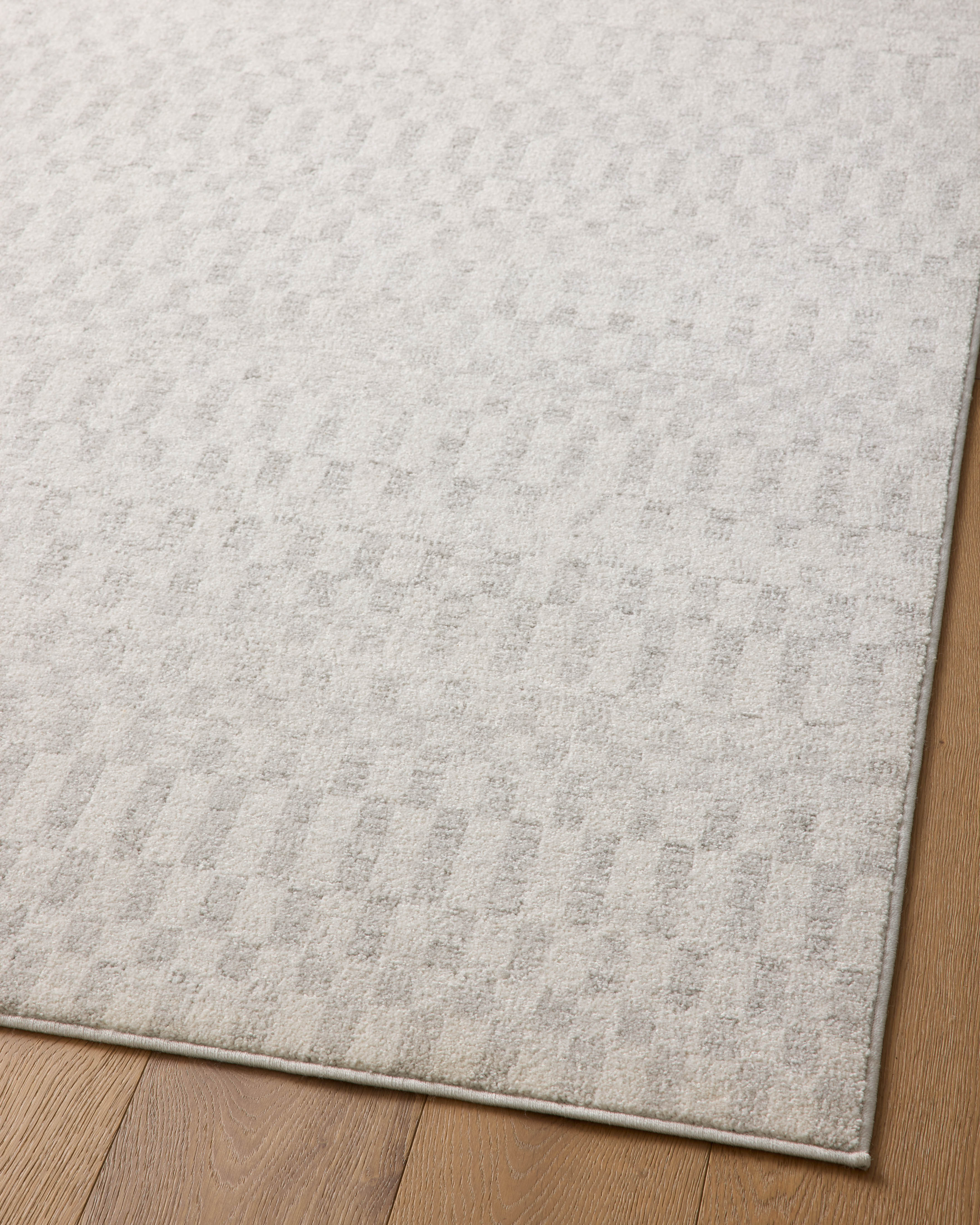 Loloi Kamala Ivory / Grey Rug 0-RUGS-patterned Loloi