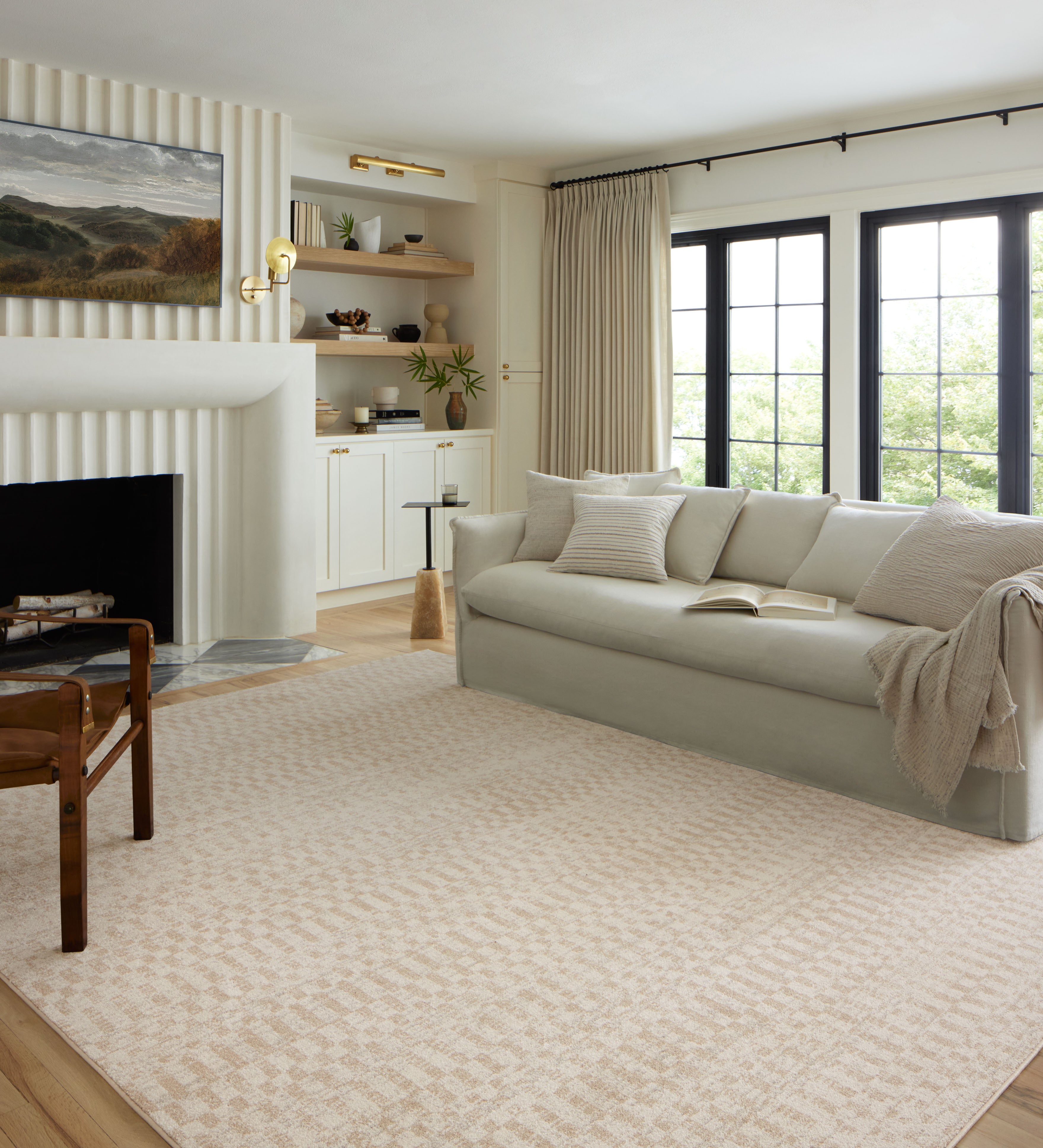 Loloi Kamala Ivory / Natural Rug
