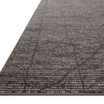 Loloi Kamala Charcoal / Ivory Rug 0-RUGS-patterned Loloi