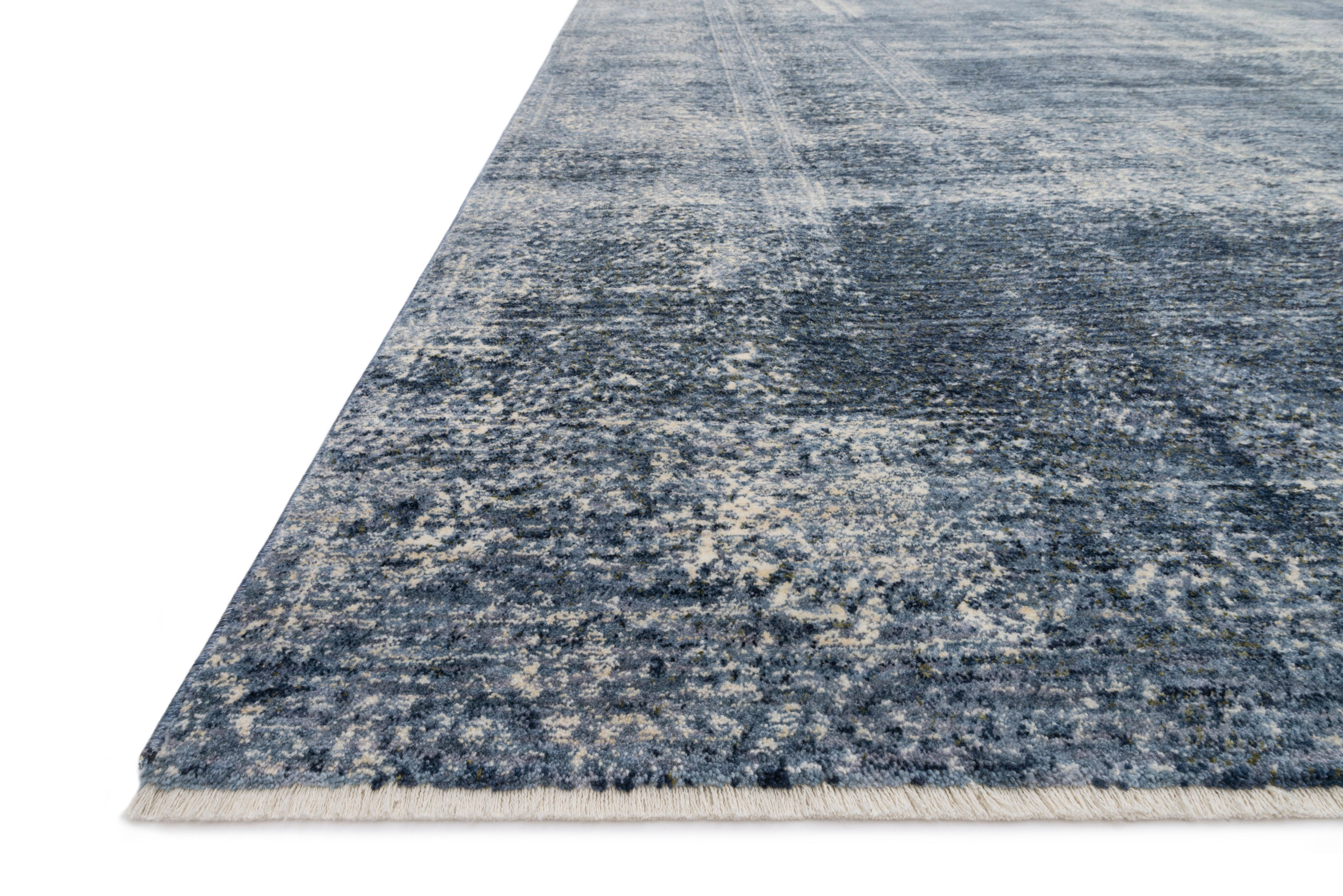 Magnolia Home By Joanna Gaines x Loloi Kennedy Denim Rug RUGS - synthetic Loloi