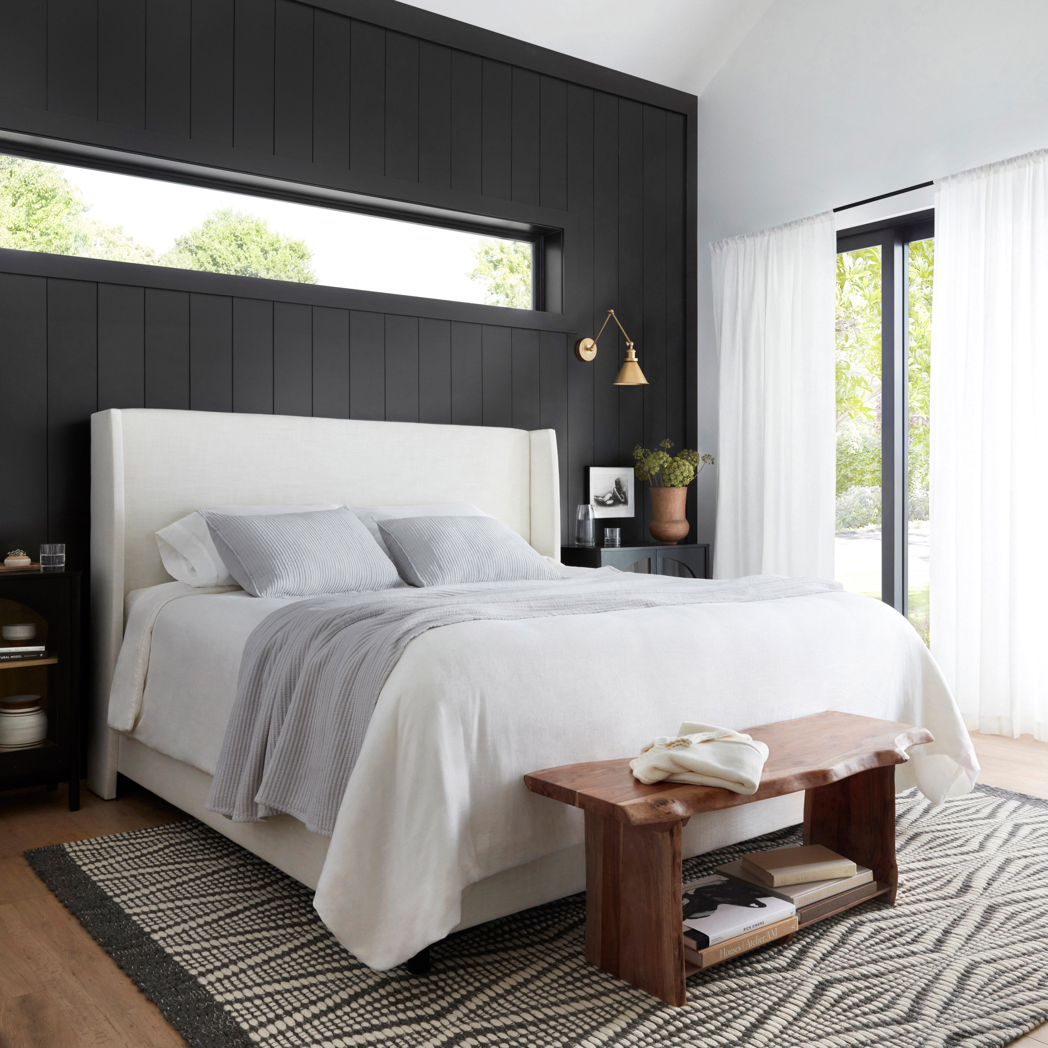 Loloi Kenzie Ivory / Charcoal Rug RUGS - wool Loloi